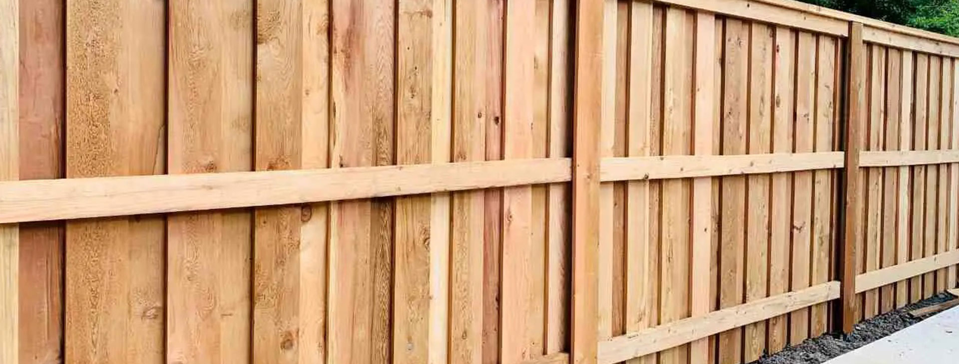 Recently completed Austex fence project, Central Texas